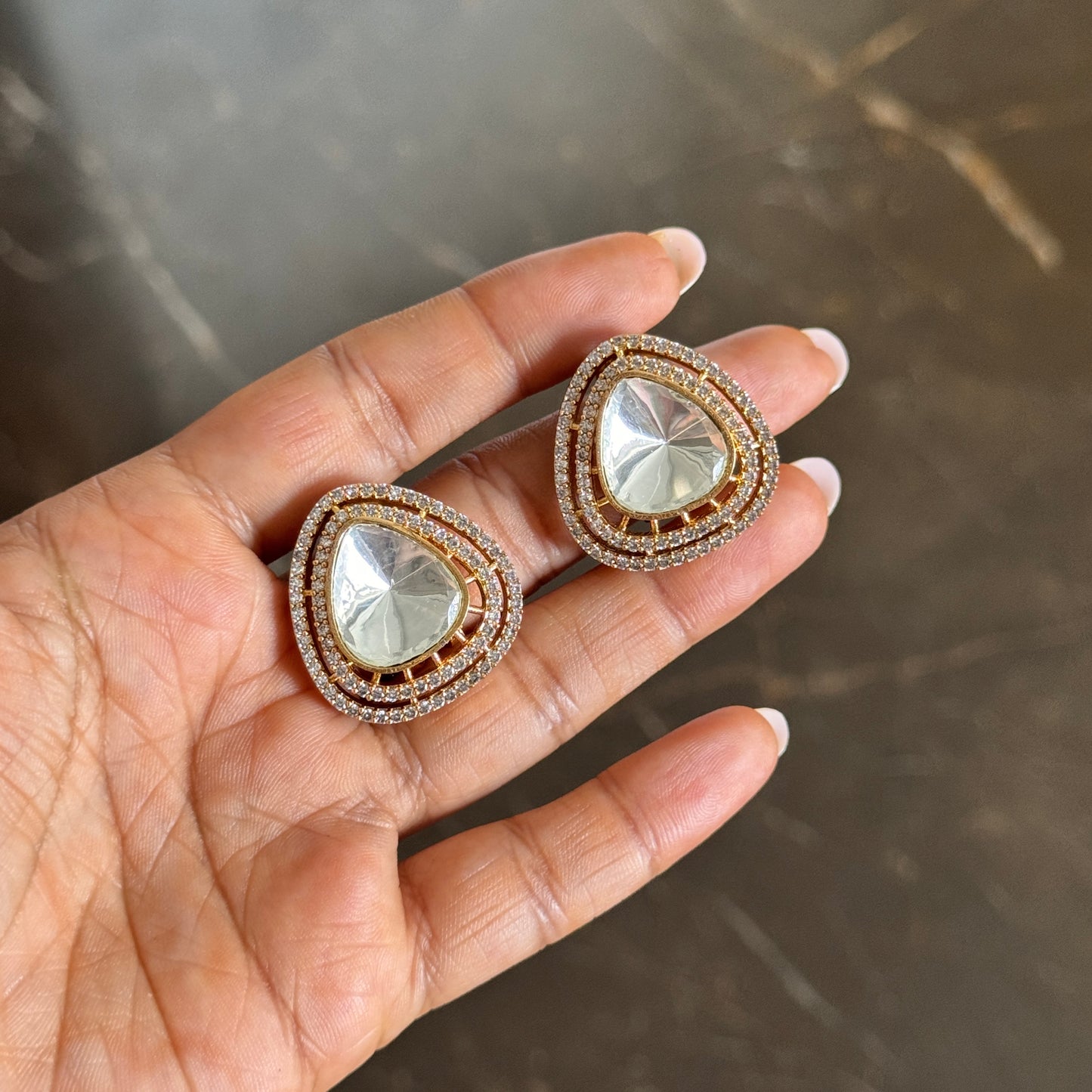 Kundan Studs