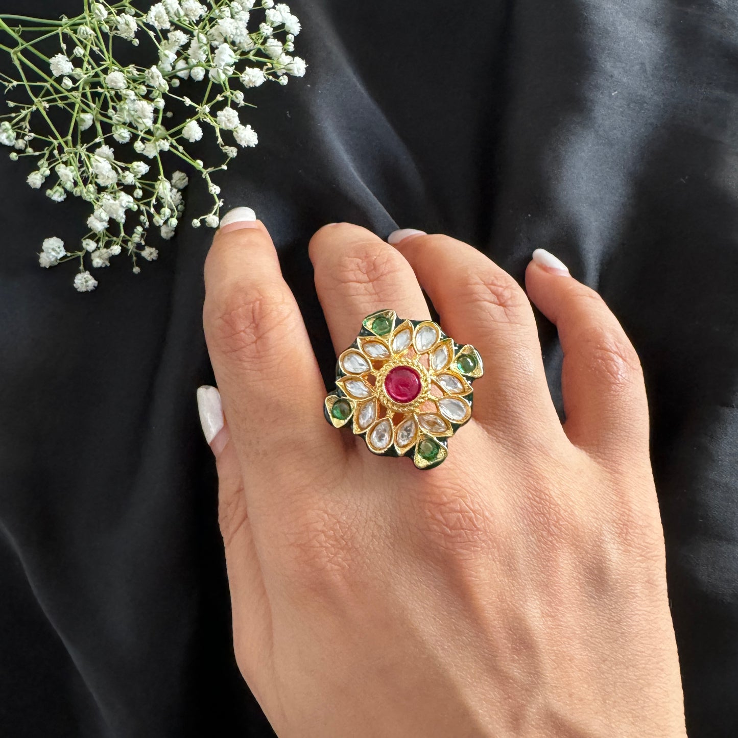 Kundan Ring