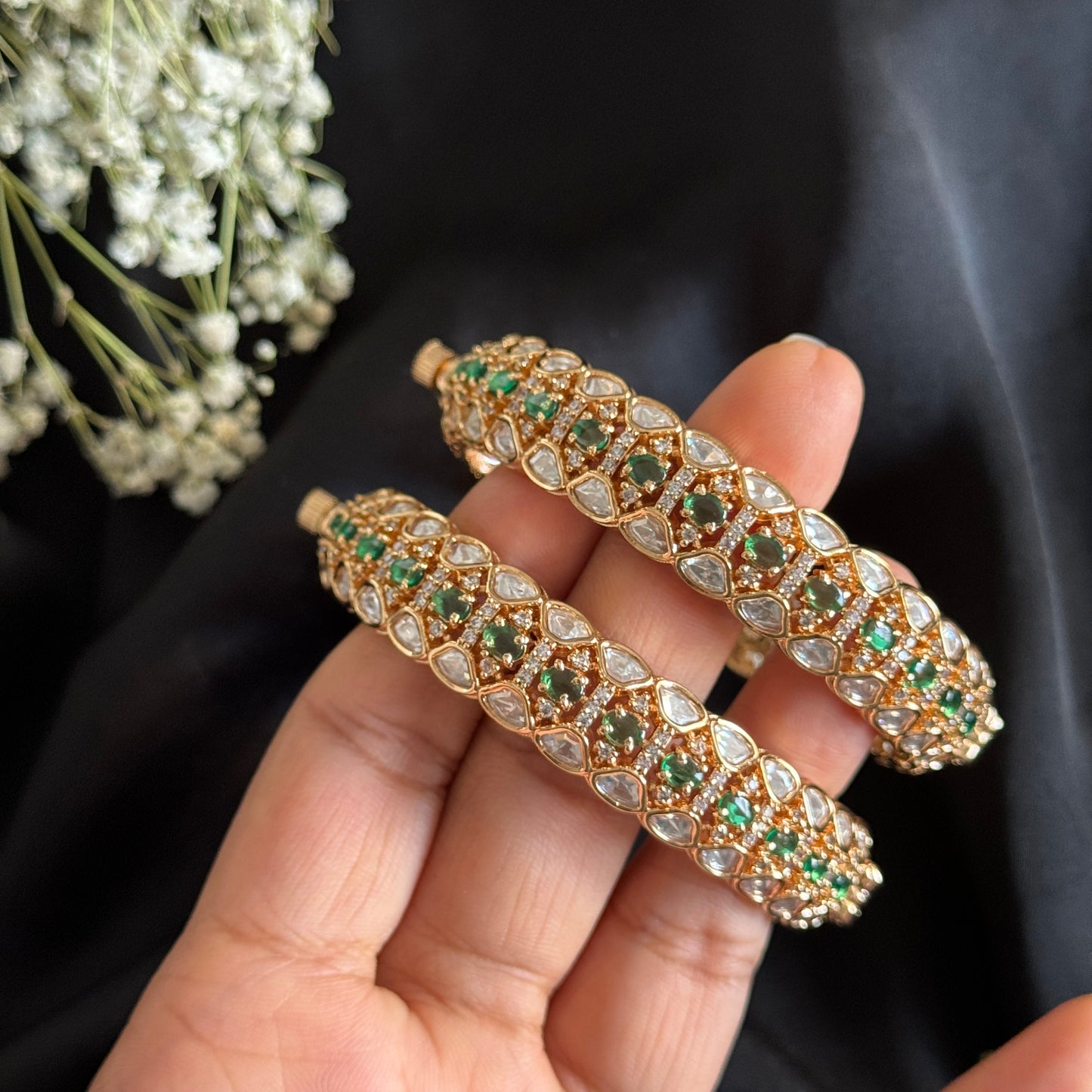 Kundan Bangles