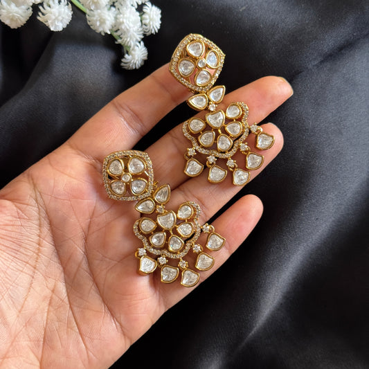 Gauhar Kundan Earrings