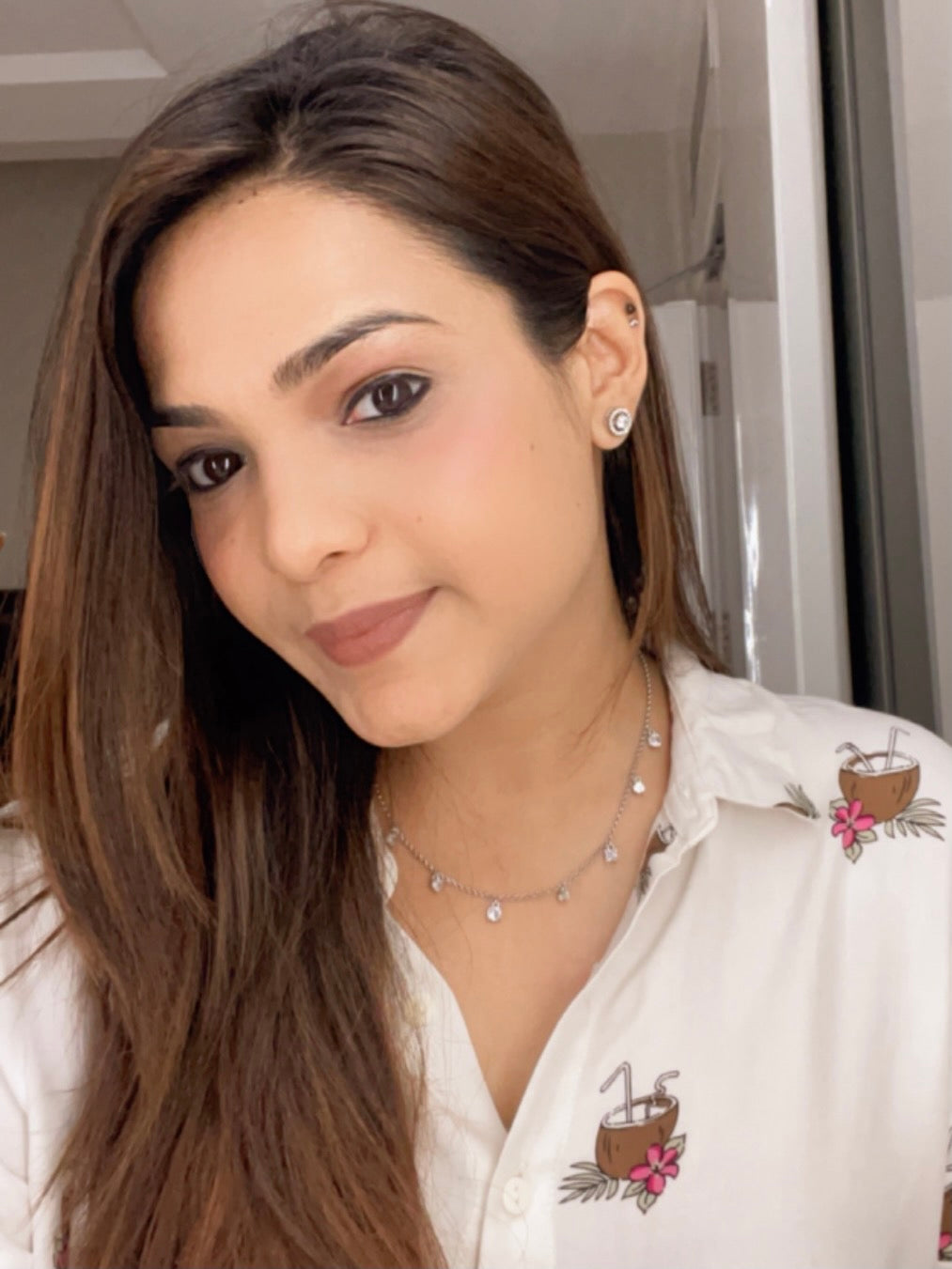 Dainty Stone Necklace