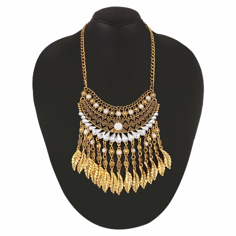 Boho Fringe Necklace