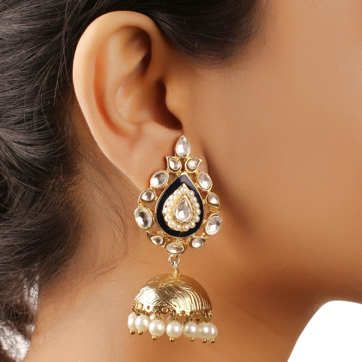 Pearl Jhumkas