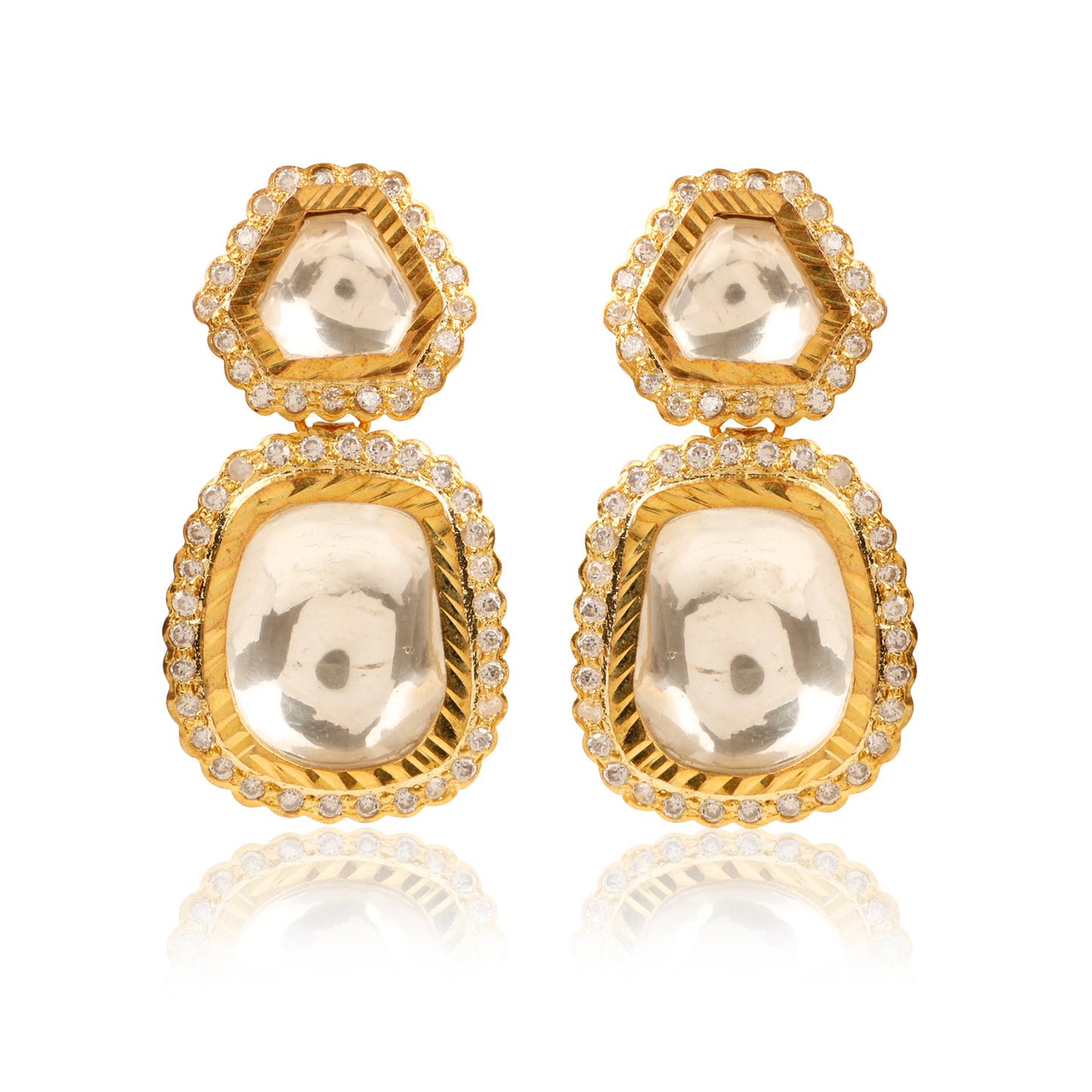 Two Toned Earring