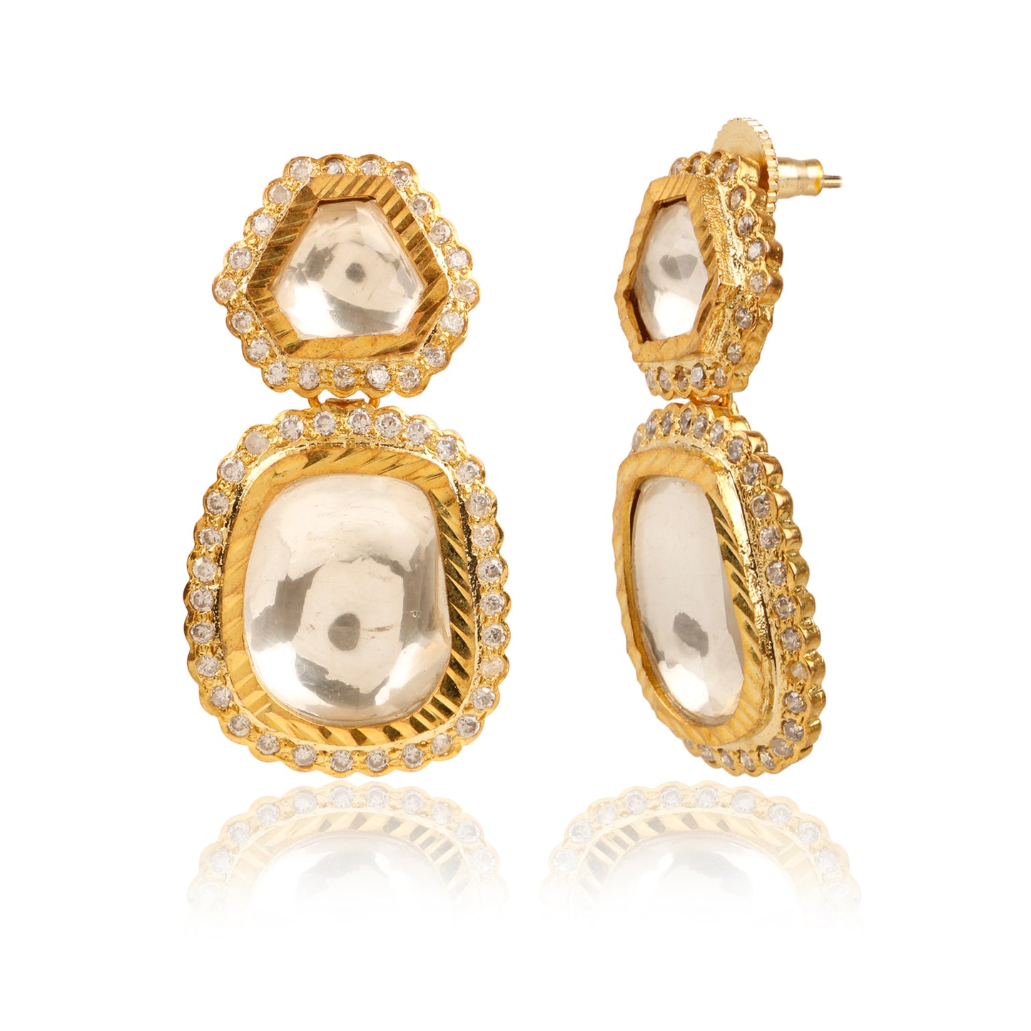 Two Toned Earring