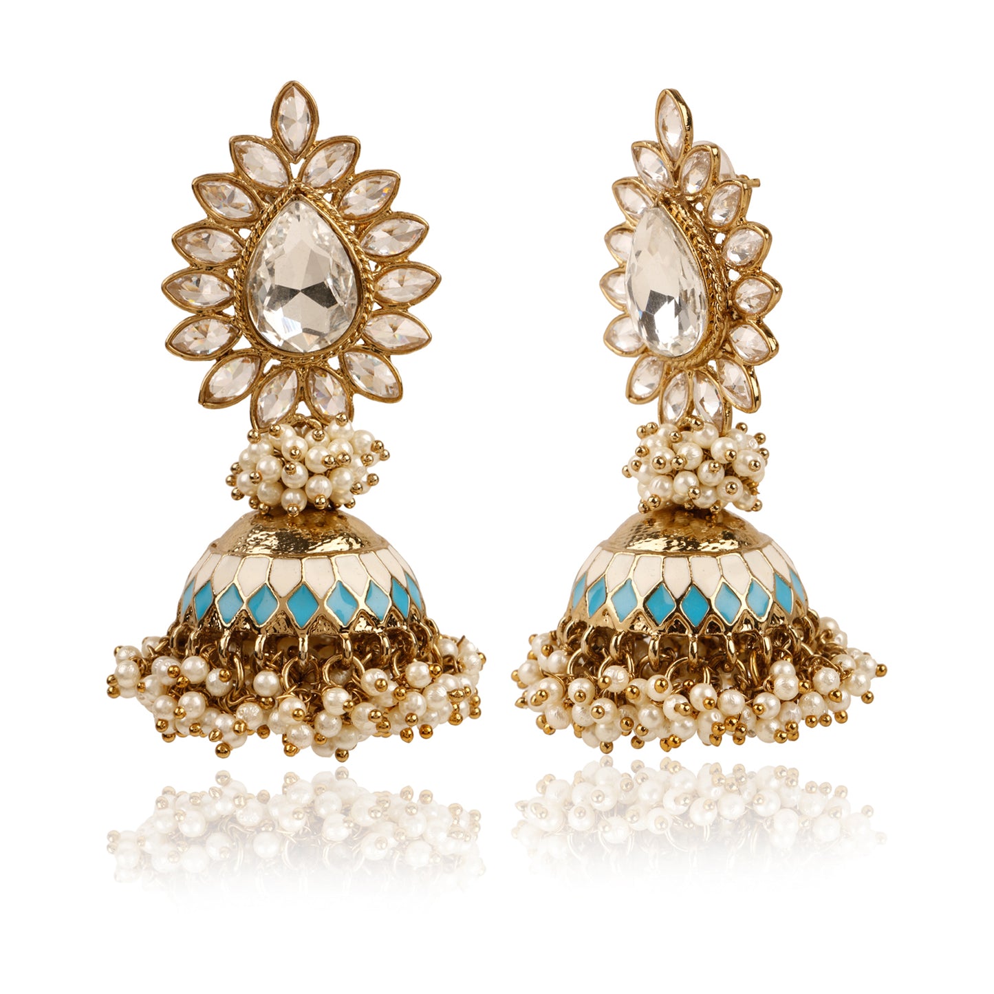 Colour Pop Pearl Jhumki