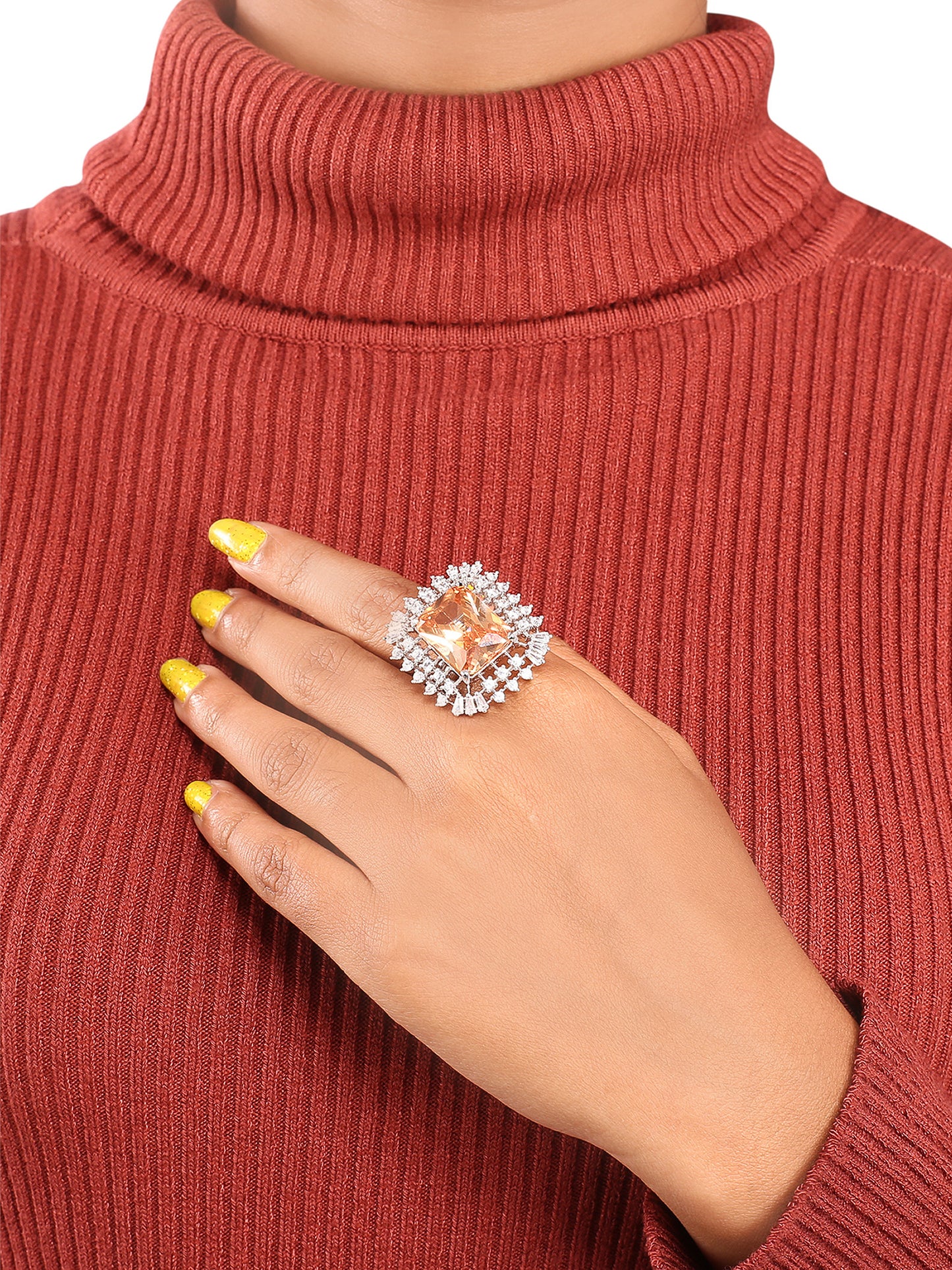 Sapphire Glare Ring