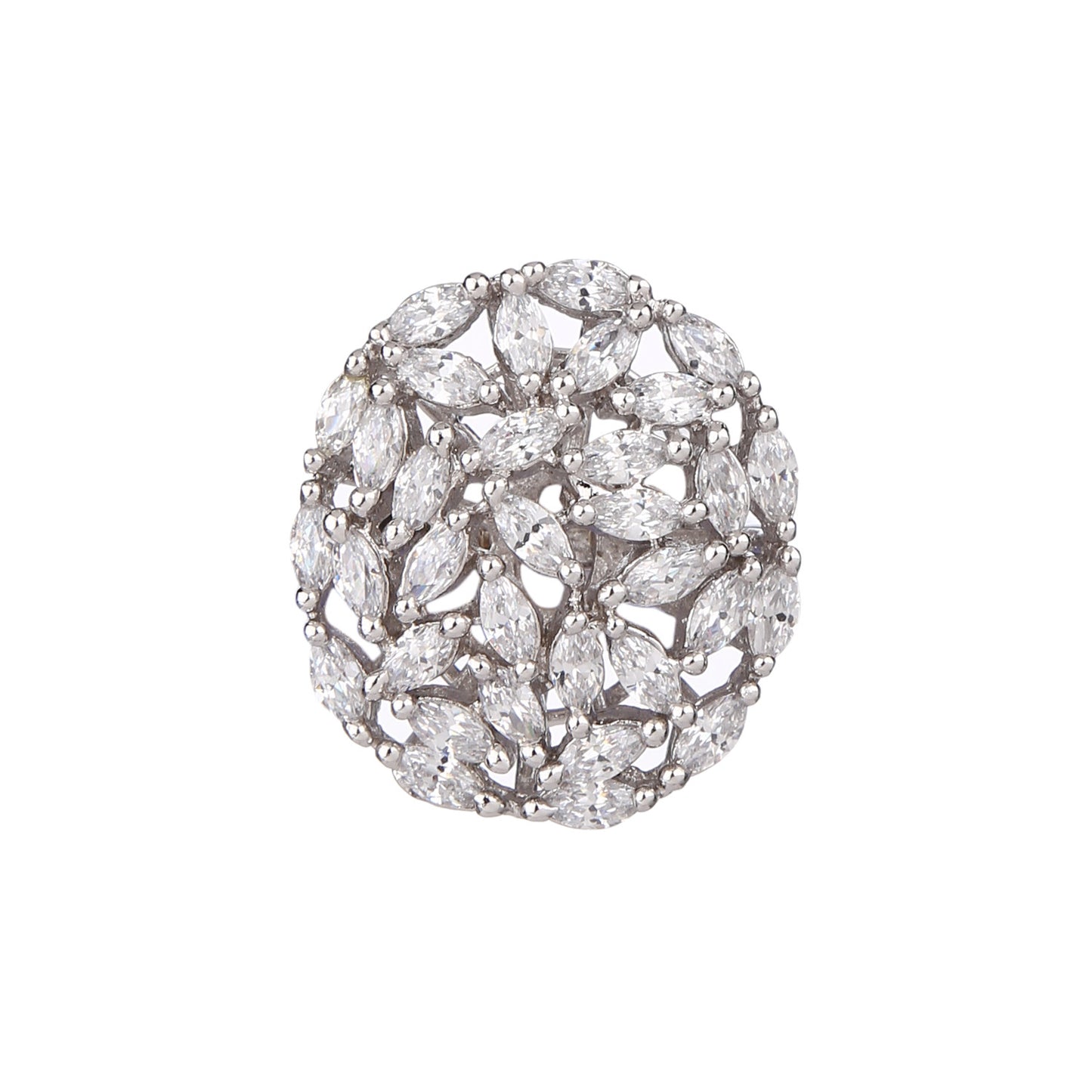 White Marquise Ring