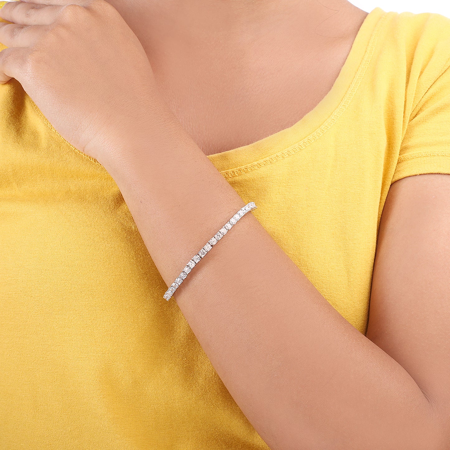 Inez Tennis Bracelet