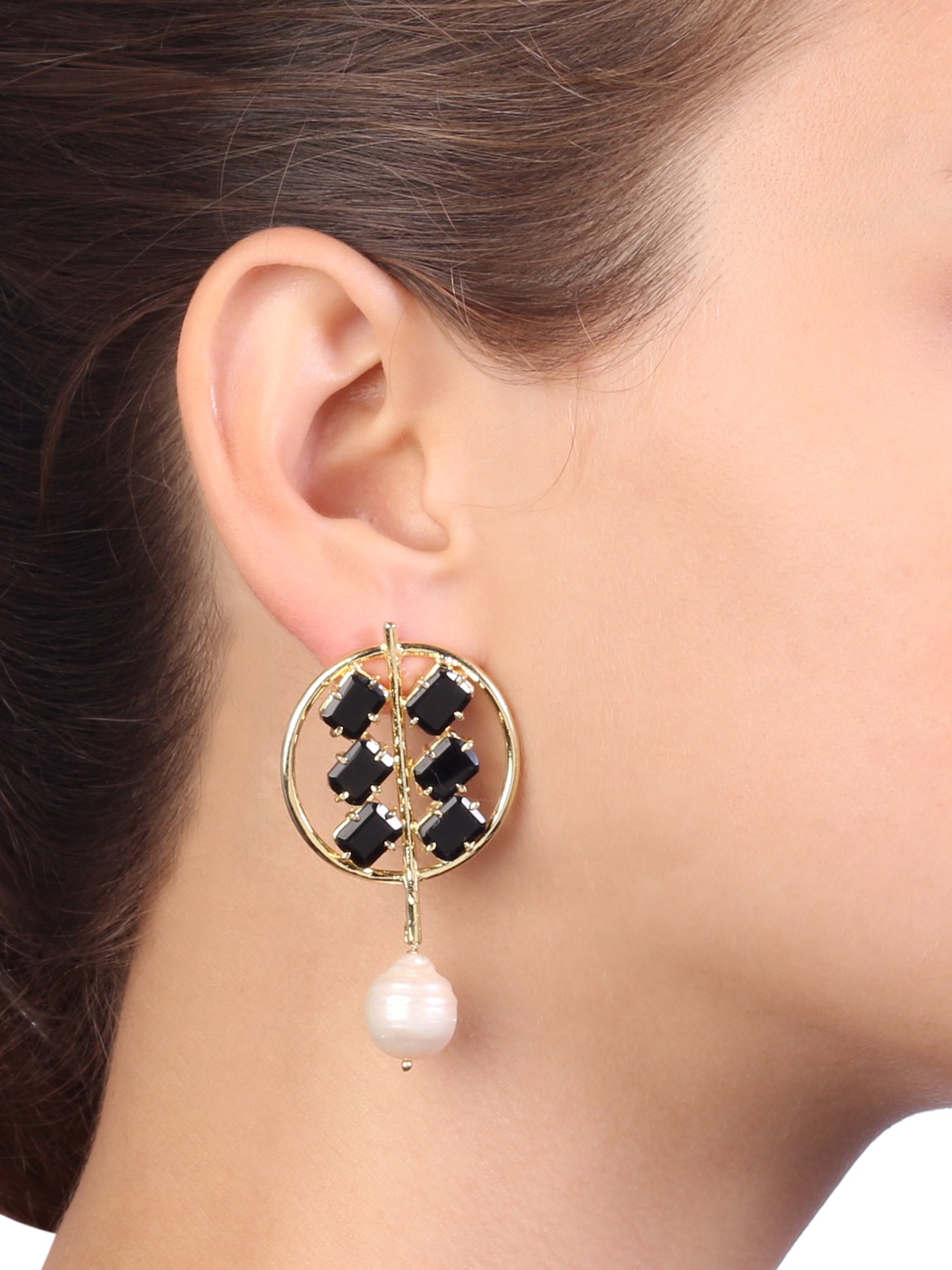 Black Pomona Earring