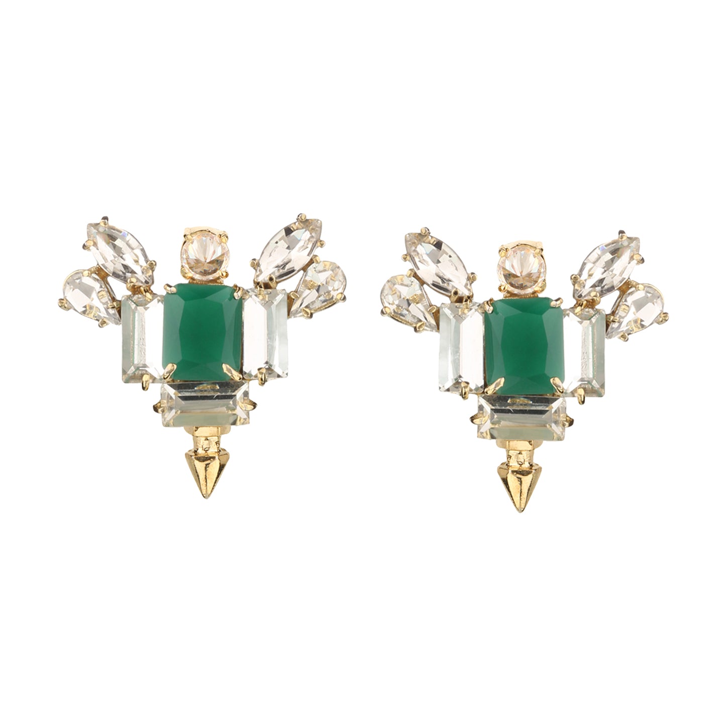 Green Waltz Earrings