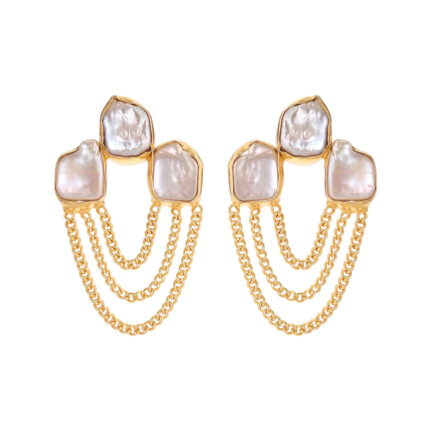 Triad Baroque Earring