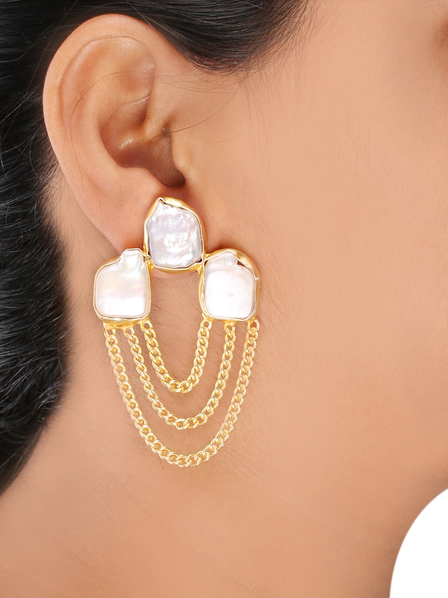 Triad Baroque Earring
