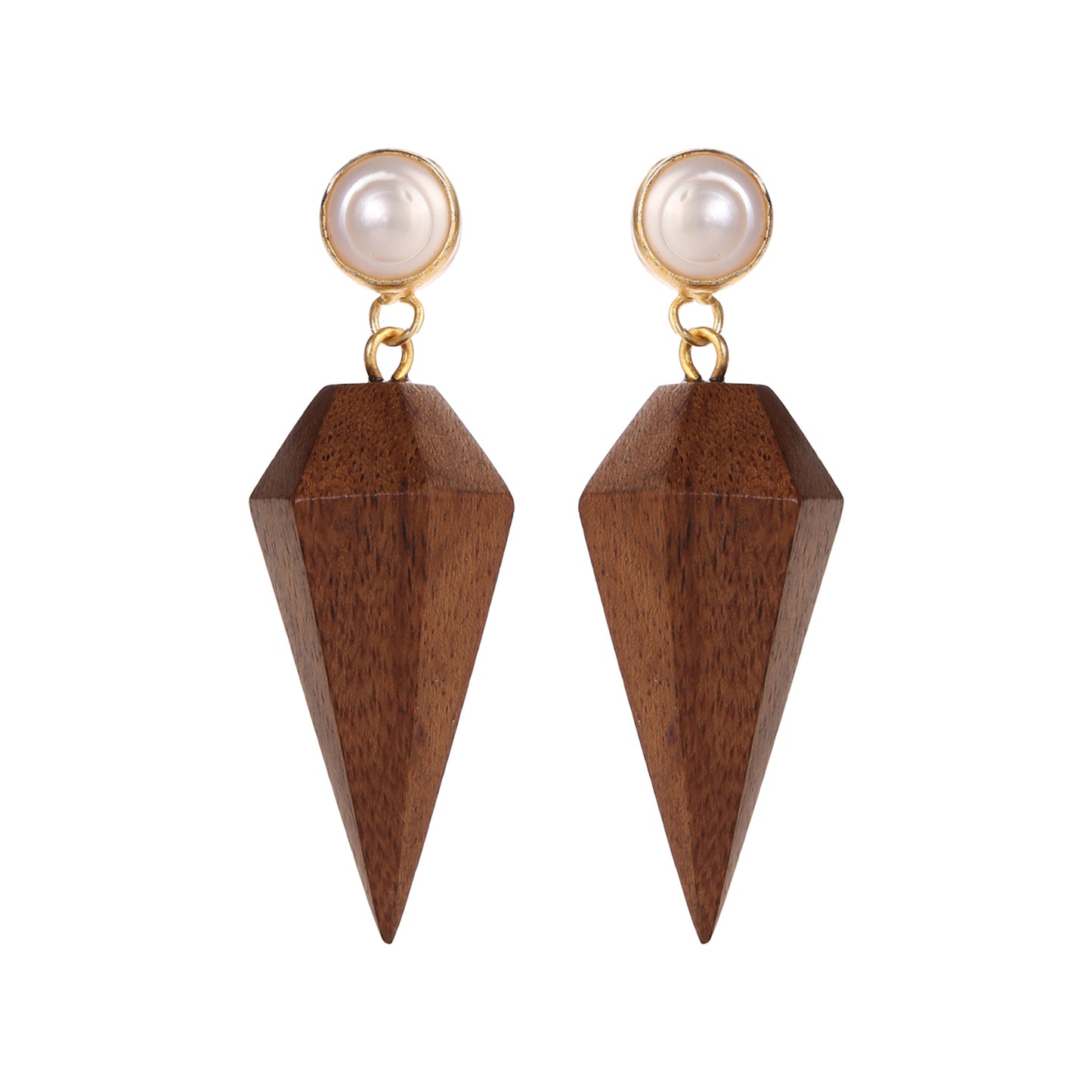 Olympe Wooden Earring
