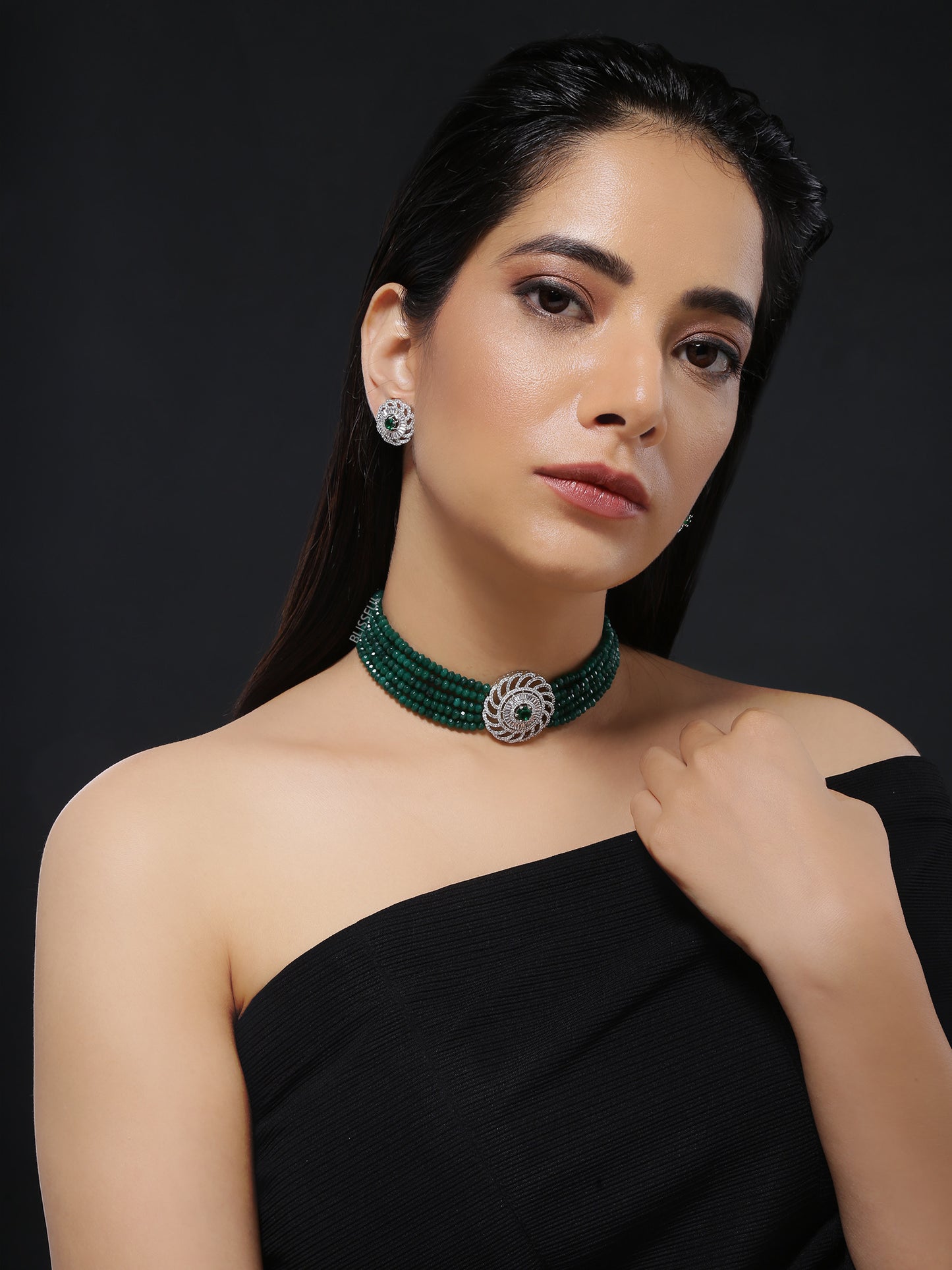 Aria Emerald Choker