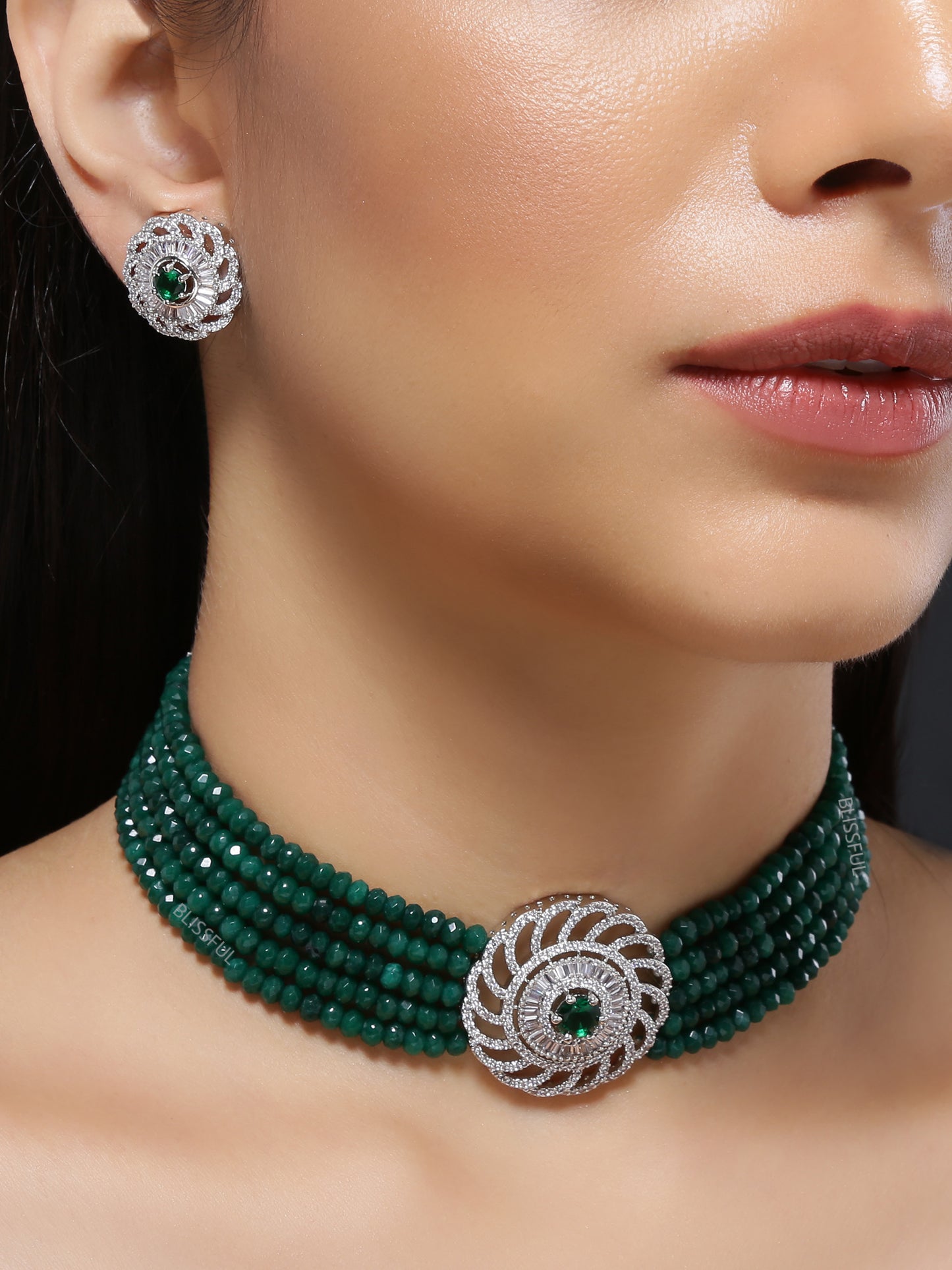 Aria Emerald Choker