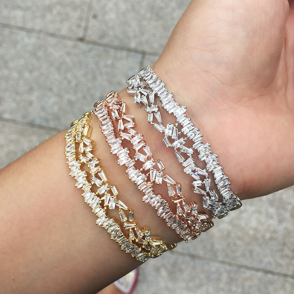 Crystal Stacking Bracelet