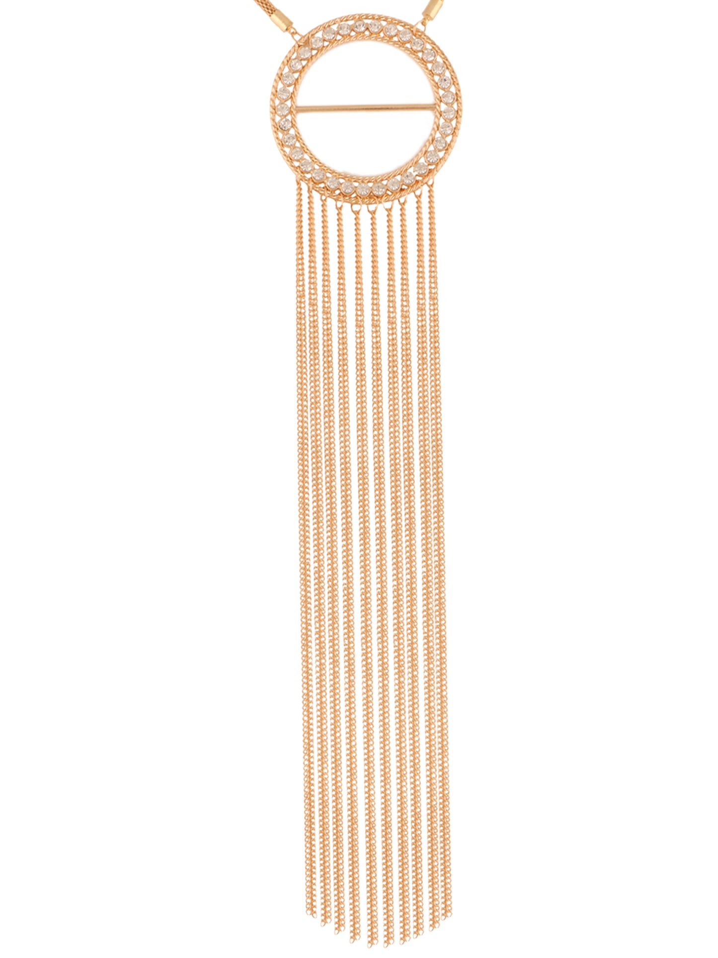 Hollow Fringe Necklace
