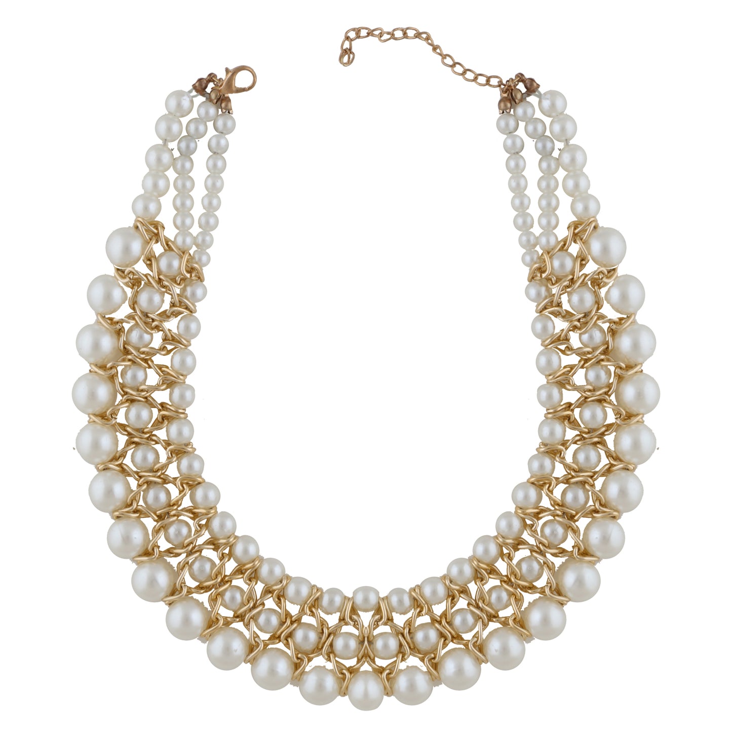 Twisted Pearl Necklace