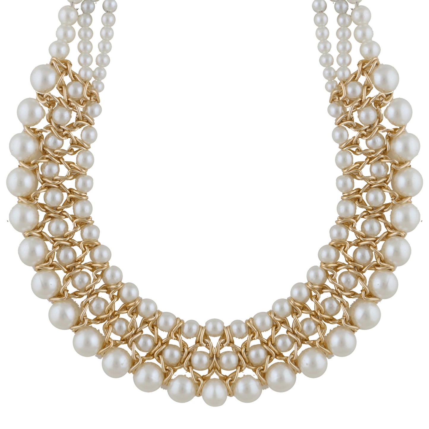 Twisted Pearl Necklace