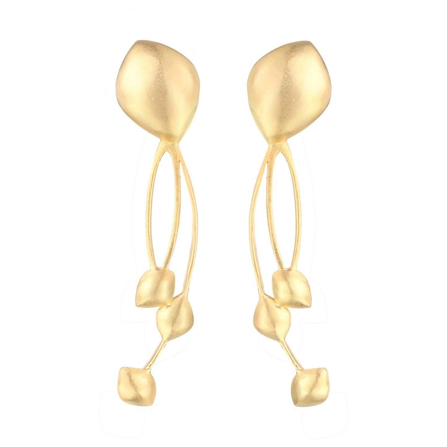 Liva Gold Earrings