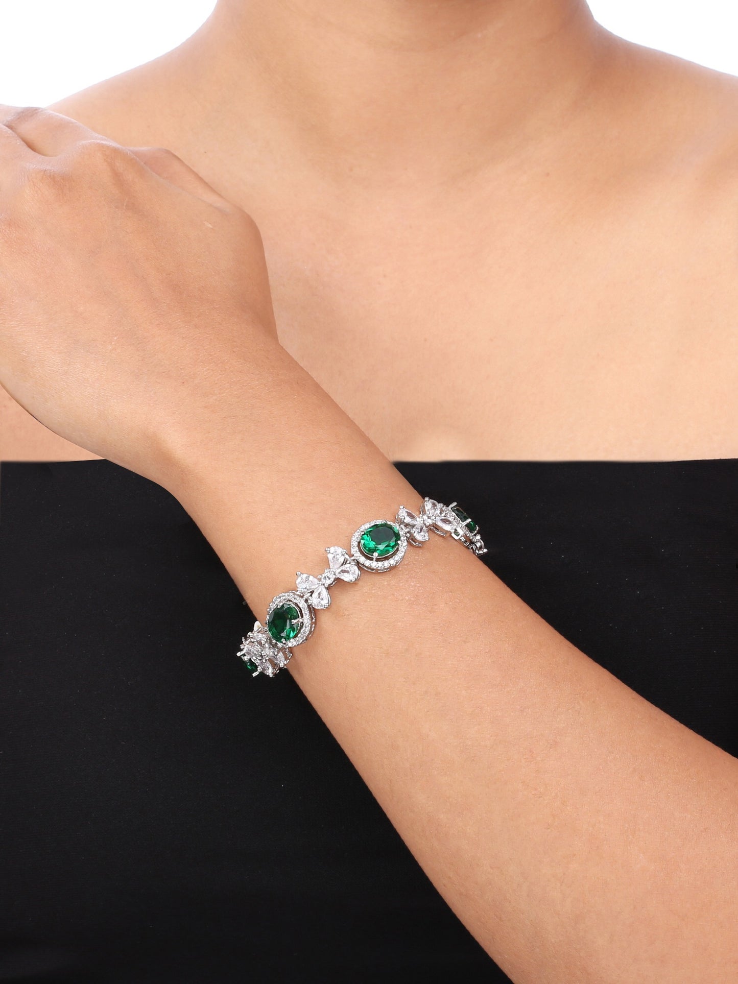 Emerald Tennis Bracelet