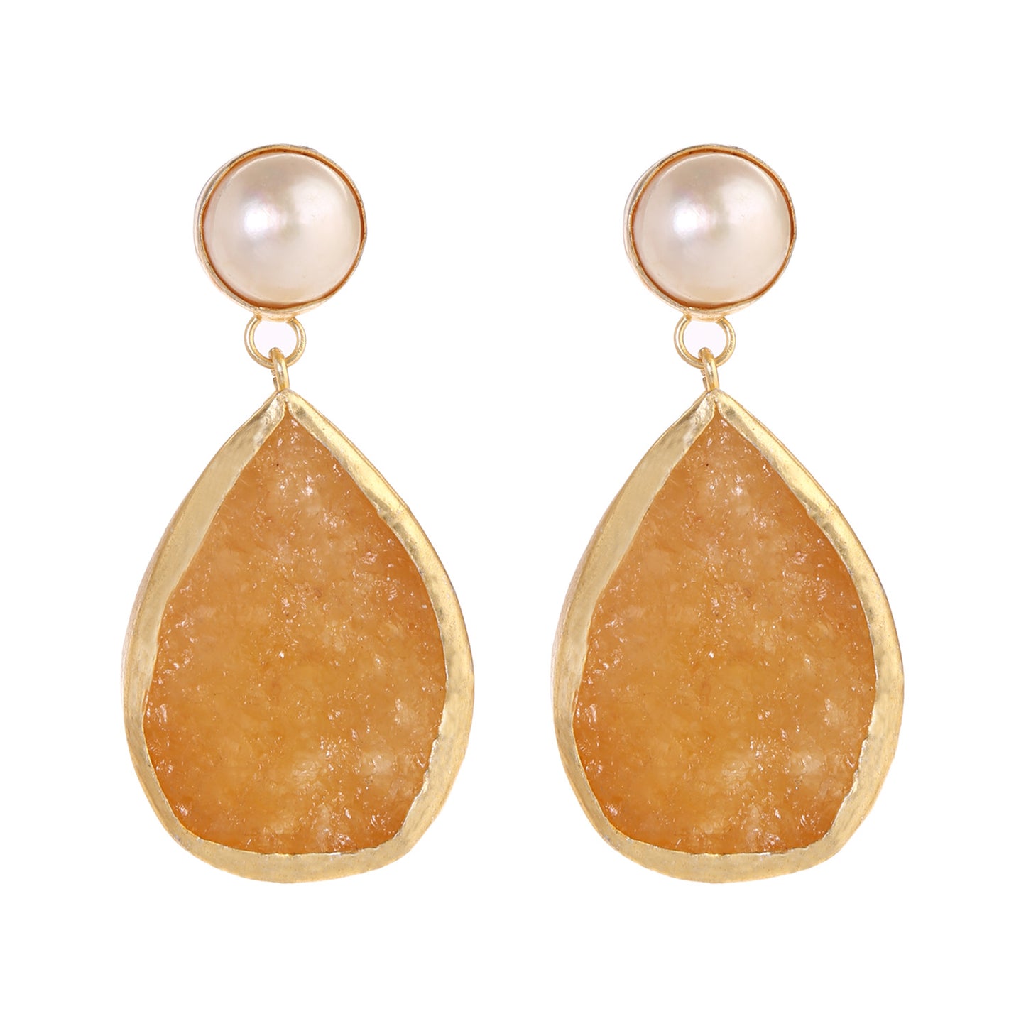 Gina Druzy Earrings