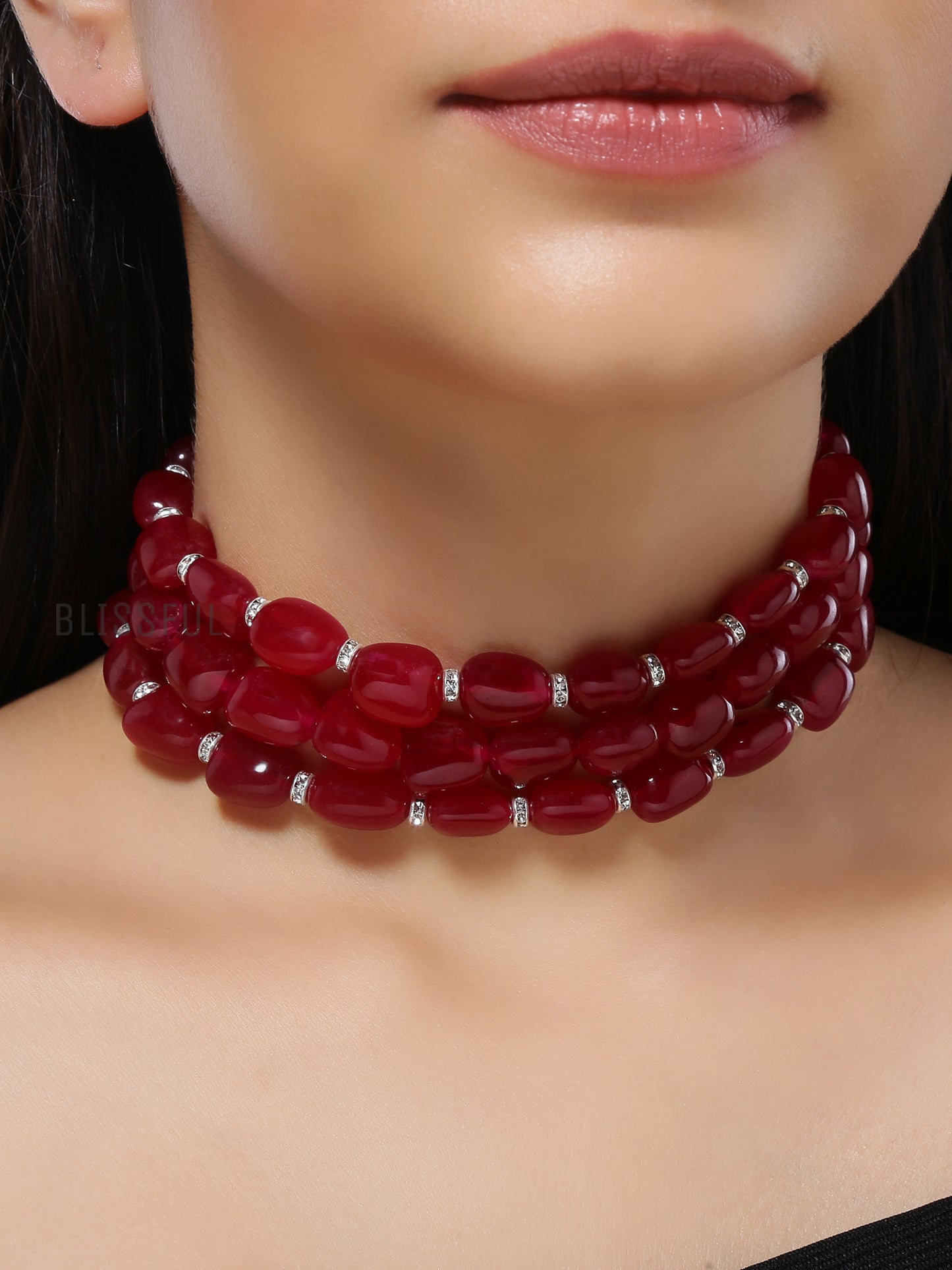 AMY II RUBY CHOKER