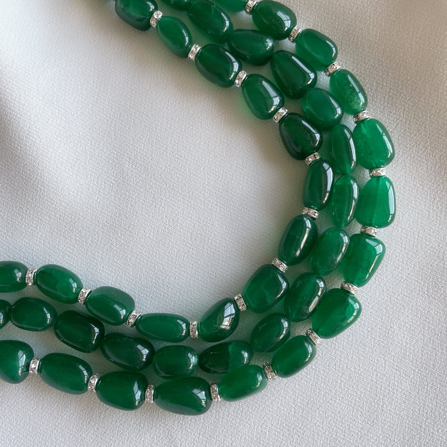 AMY II EMERALD CHOKER