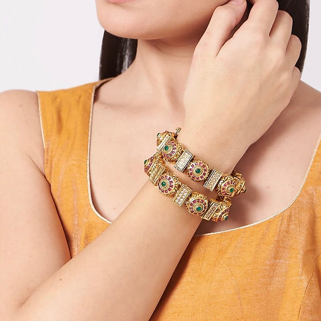 Anjali Kundan Bangles