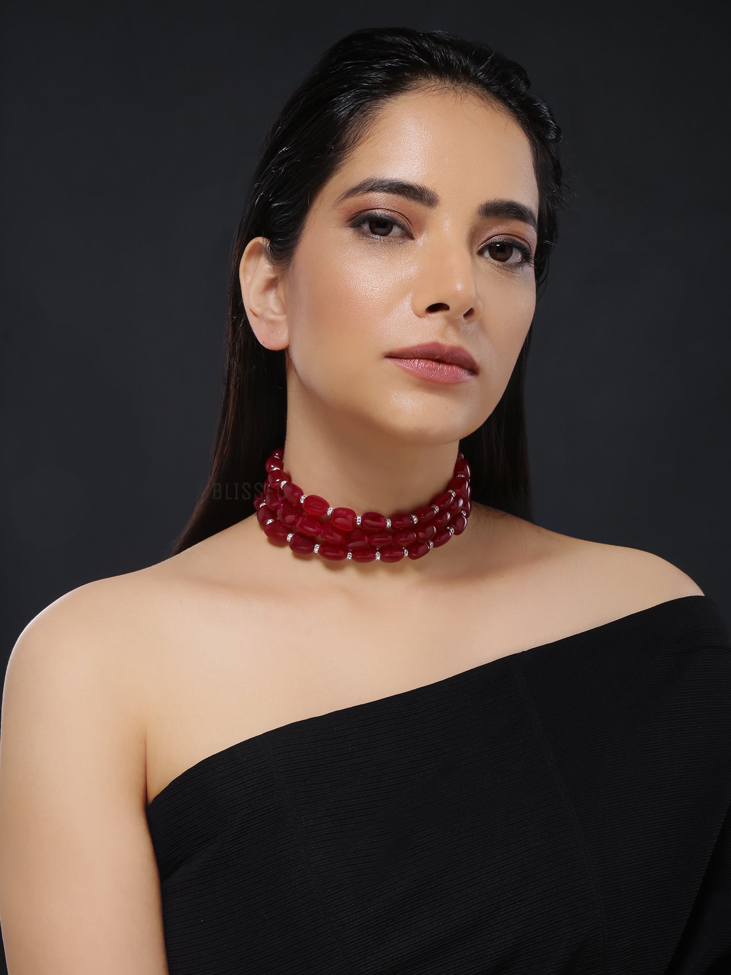 AMY II RUBY CHOKER
