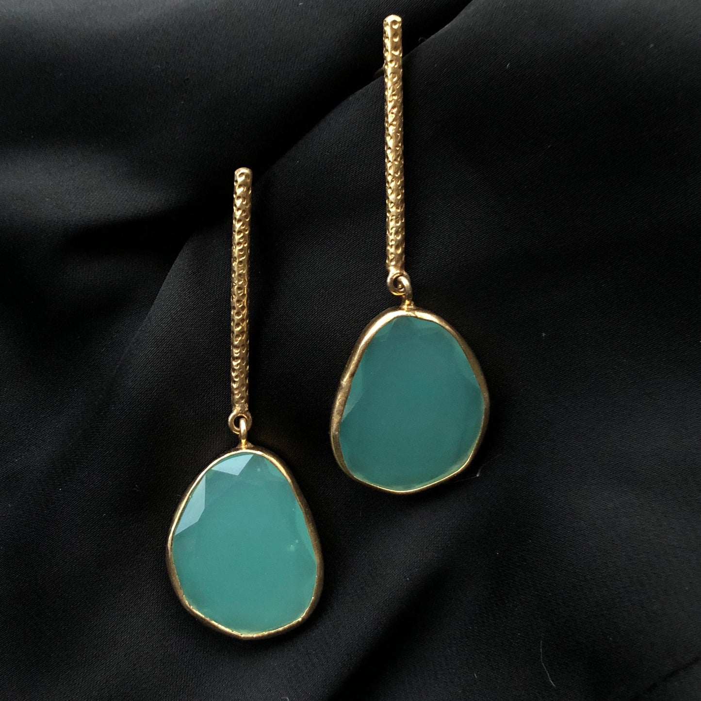 Mint Drop Earring
