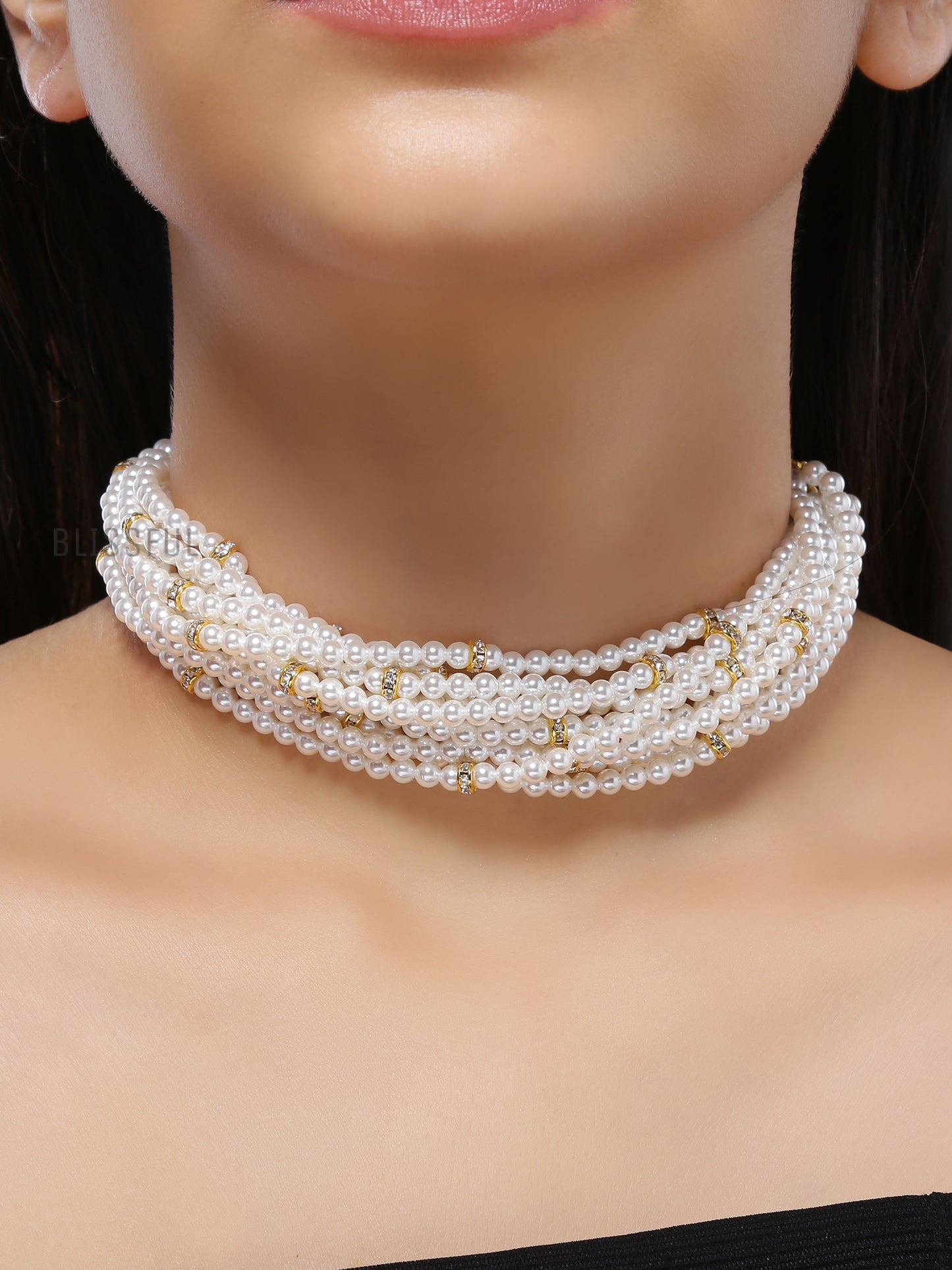 WHITE RACHEL CHOKER