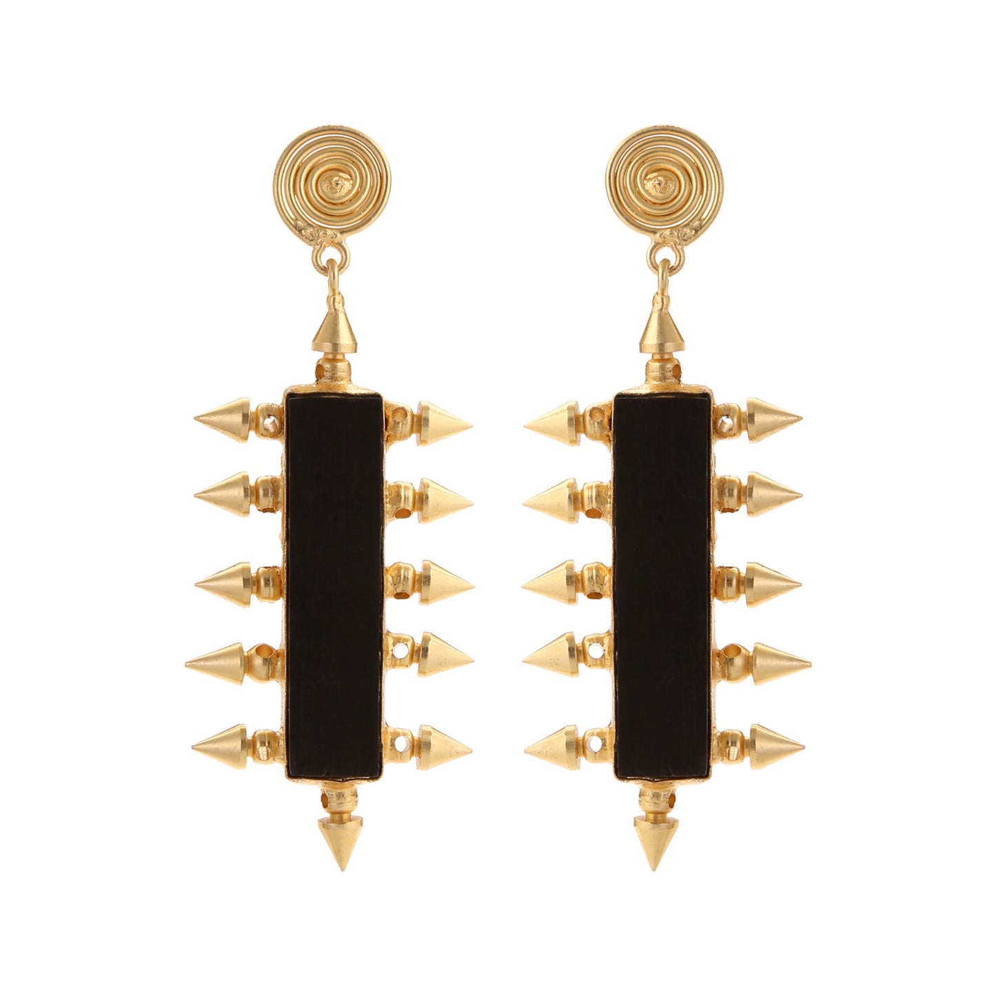 Wooden Tyra Earrings