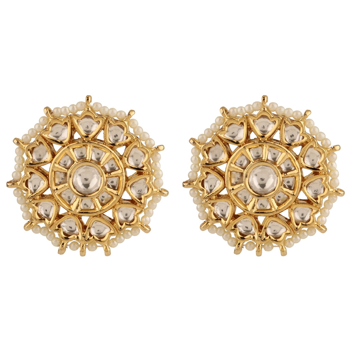Zia Kundan Studs