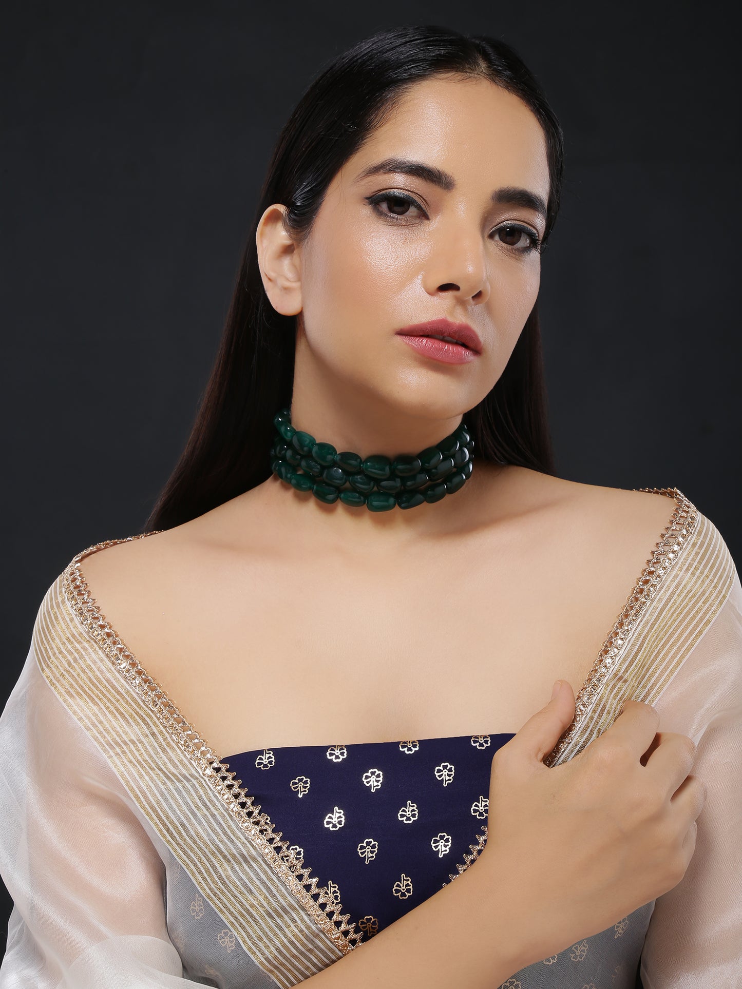 Amy Emerald Choker