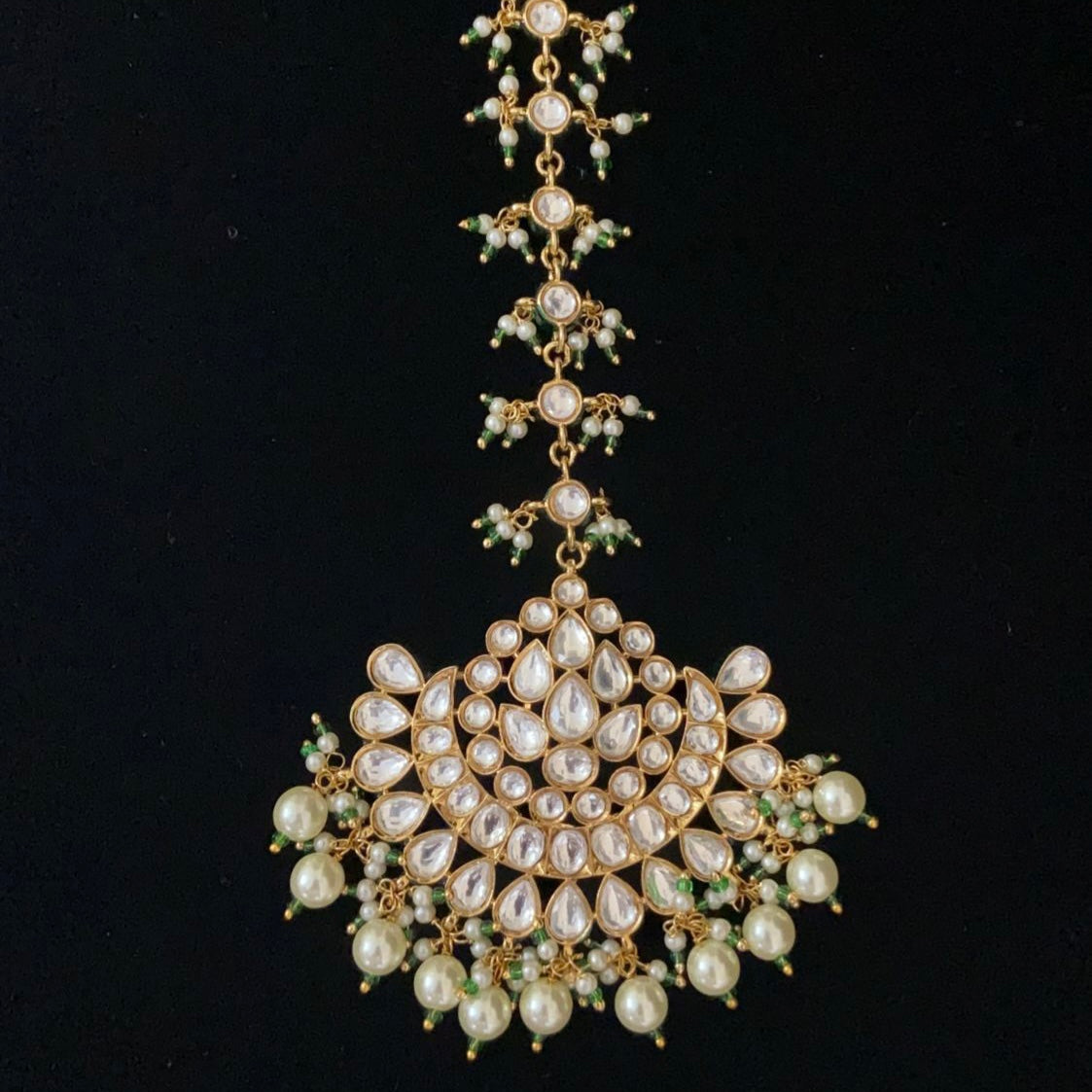 Kundan Maang Tikka