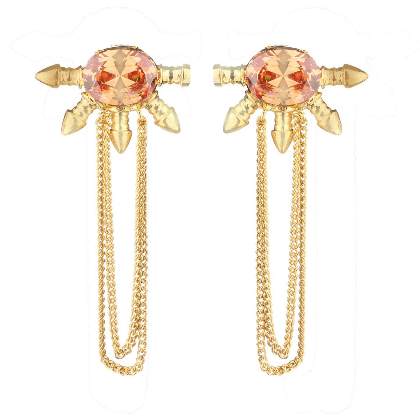 Topaz Tassel Earring