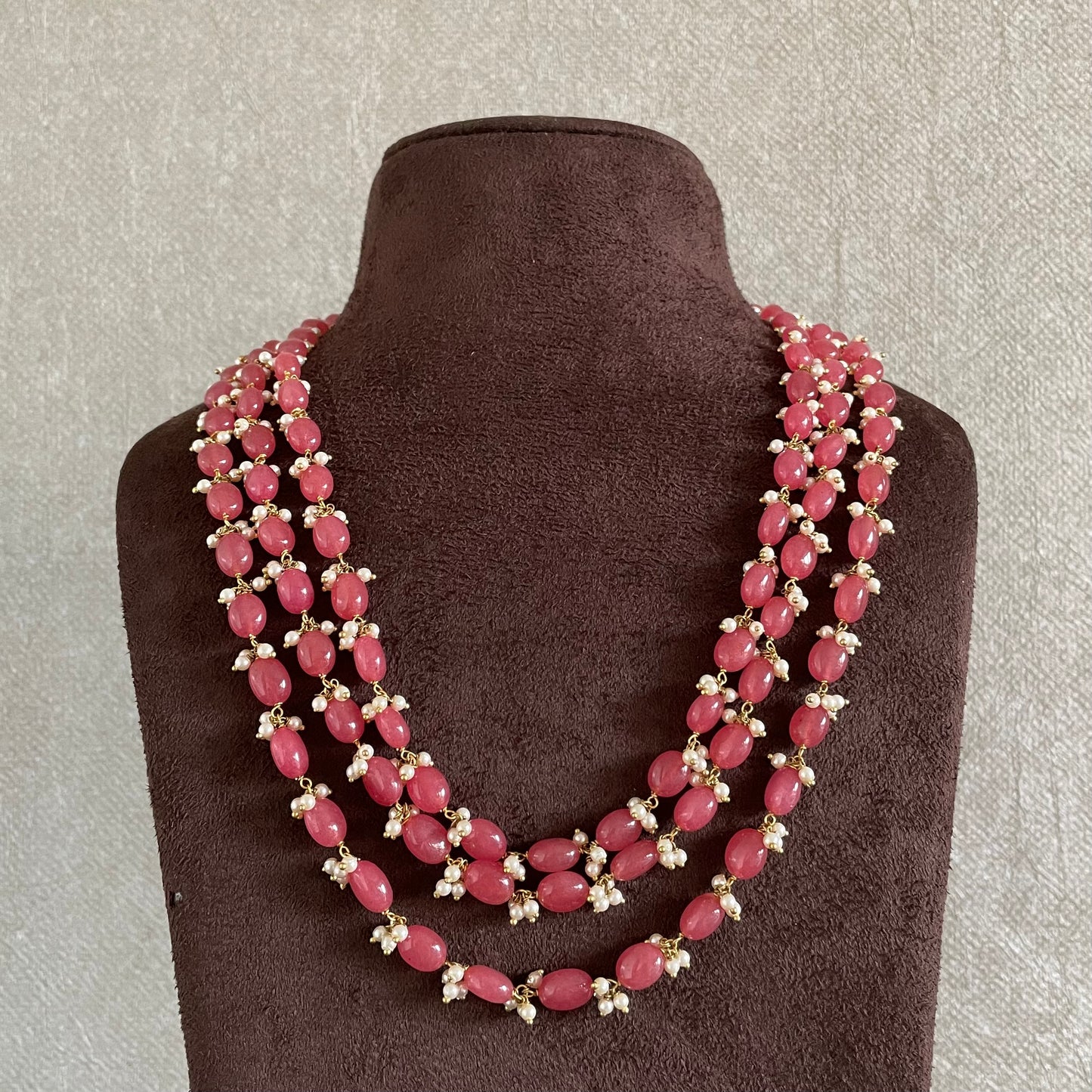 Coral Maya Necklace