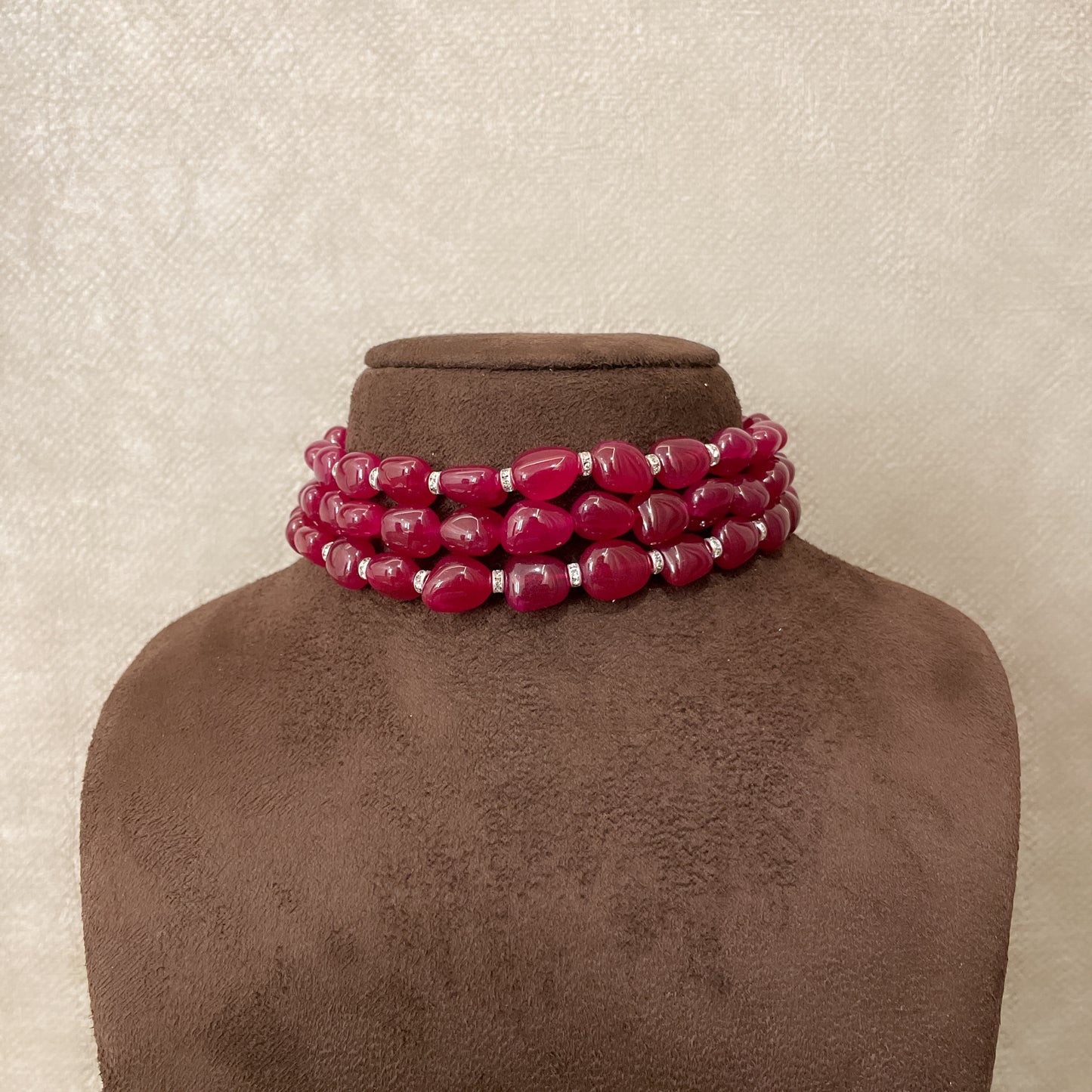 AMY II RUBY CHOKER