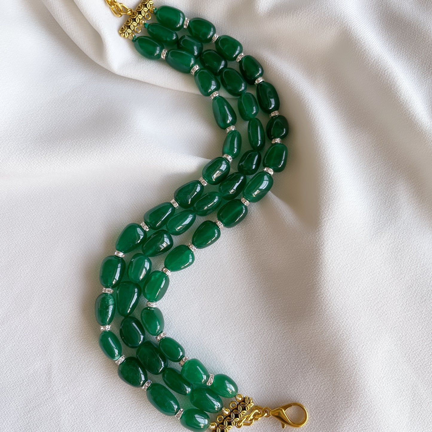 AMY II EMERALD CHOKER