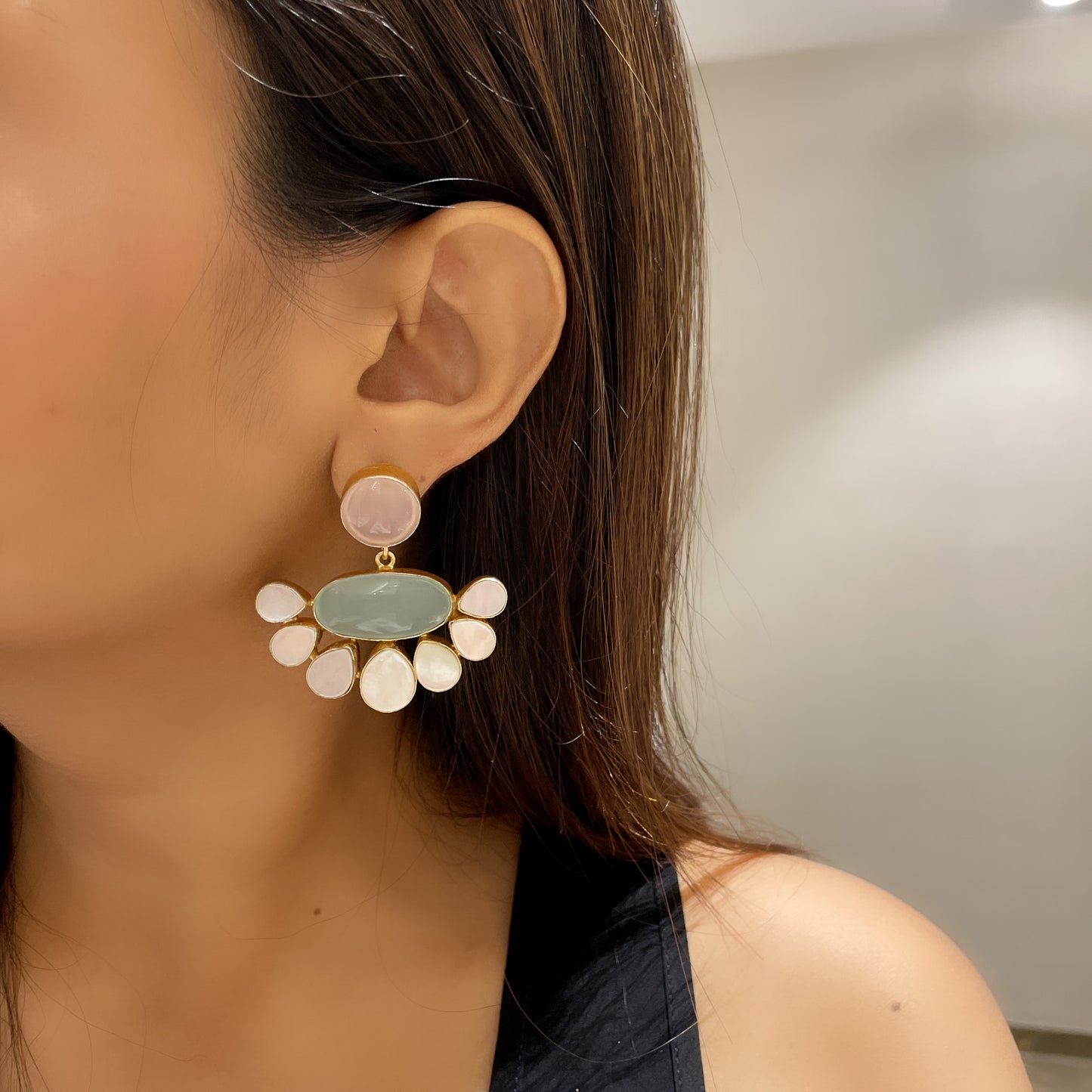 Pastel Flower Earrings