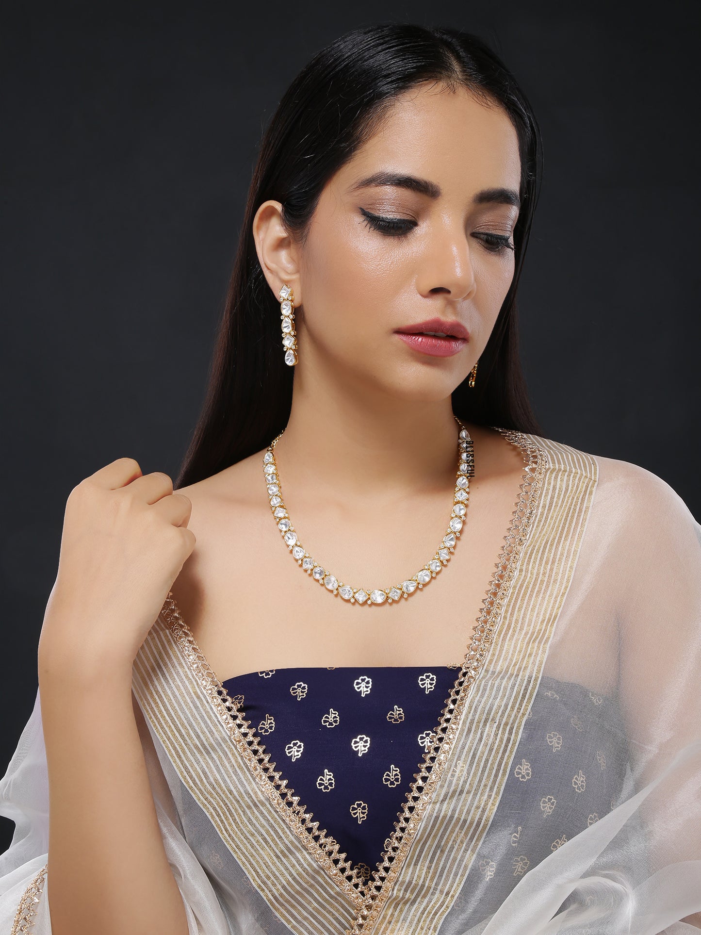 SANAH POLKI NECKLACE