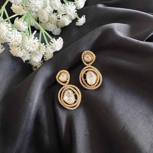 Sukhmini Kundan Earrings