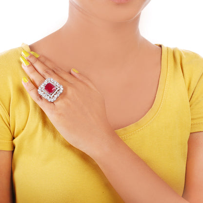 Ruby Glare Ring