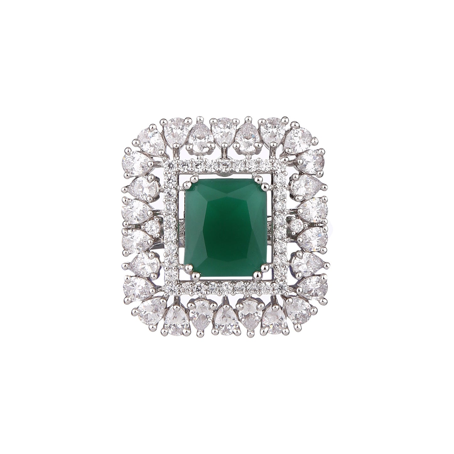 Emerald Glare Ring