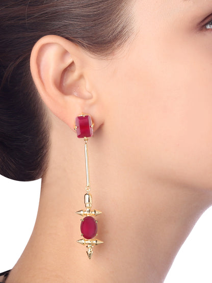 Red Magaux Earring