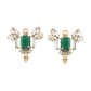 Green Waltz Earrings