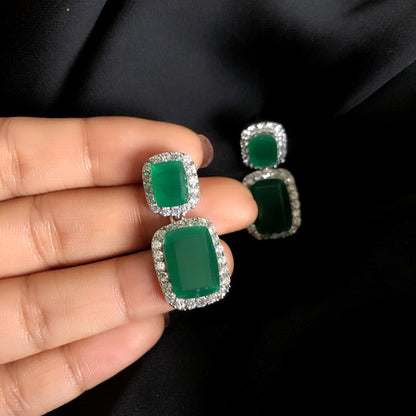 Erika Emerald Earrings