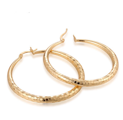 Mosaic Hoop Earrings